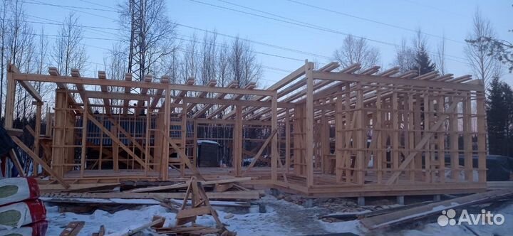 Строительство каркасных домов под ключ