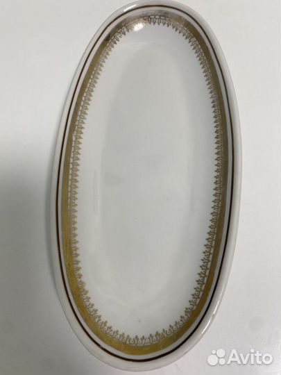 Селедочница фарфоровая СССР