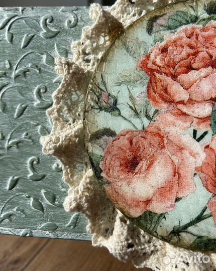 Декоративный ящик в стиле прованс или кантри