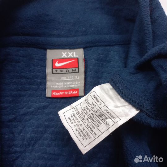 Флисовая кофта nike vintage