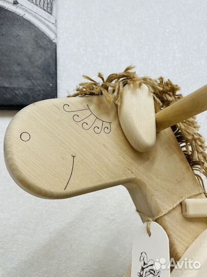 Деревянная лошадка. Новая