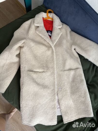 Пальто, эко шуба