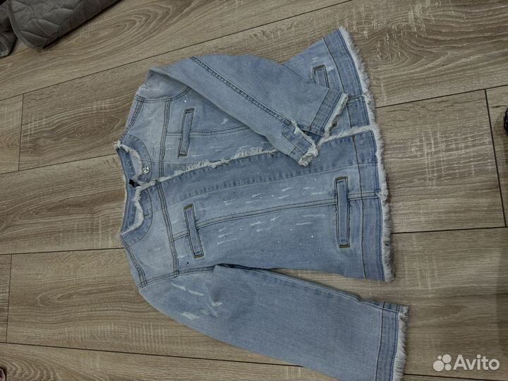 Джинсовая куртка liu jo