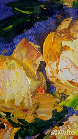 Картина маслом 30 х 60 см