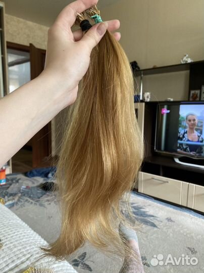 Волосы для наращивания бу