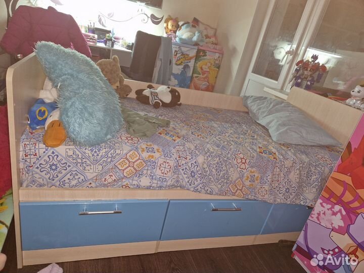 Детская кровать дельфин