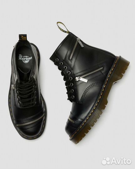 Dr Martens 1460 Bex Zip Black