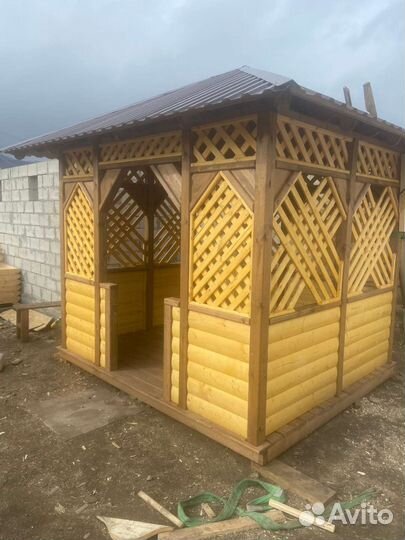 Изготовления каркасных гостевых домиков,беседок, д