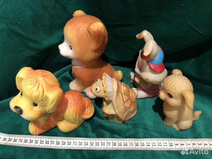Резиновые игрушки СССР