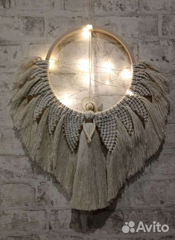 Ангел макраме