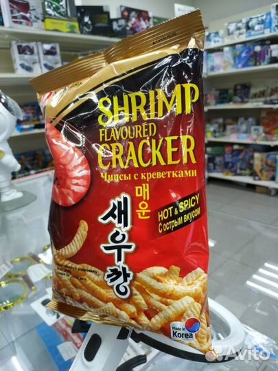 Чипсы Нонг шим со вкусом острой креветки