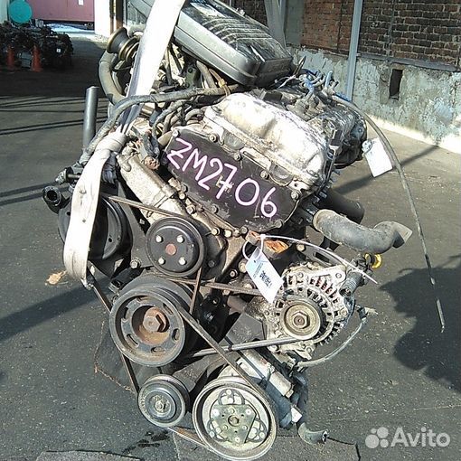 Двигатель в сборе двс nissan AD Y10 ga15ds 1996