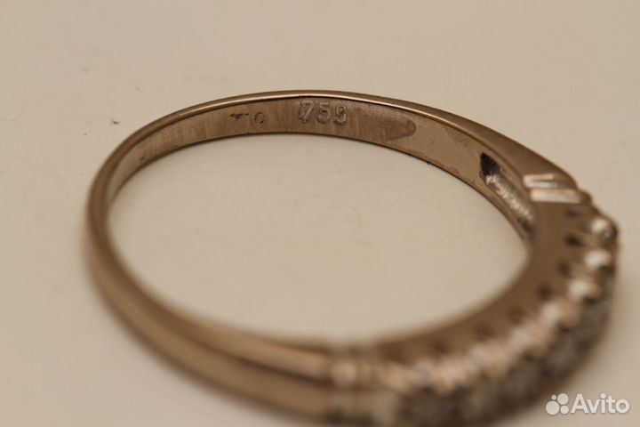 Кольцо с Бриллиантами 0.18ct