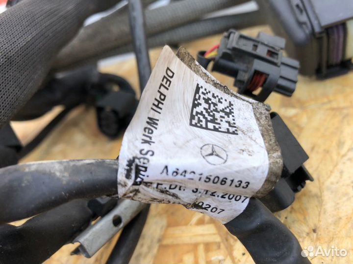 Проводка двигателя Mercedes E-Class W211 3.2 CDI