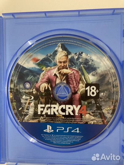 Диск Far CRY 4 PS4