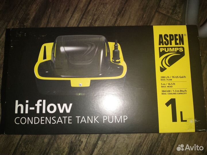 Помпа дренажная Aspen Hi-Flow для кондиционеров