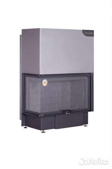 Камин Экокамин дельта 1000 LB два стекла принтинг