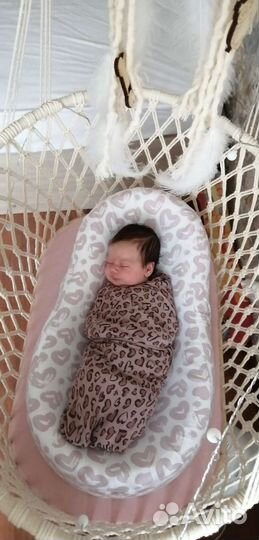 Люлька колыбель для новорожденных кроватка подвесн
