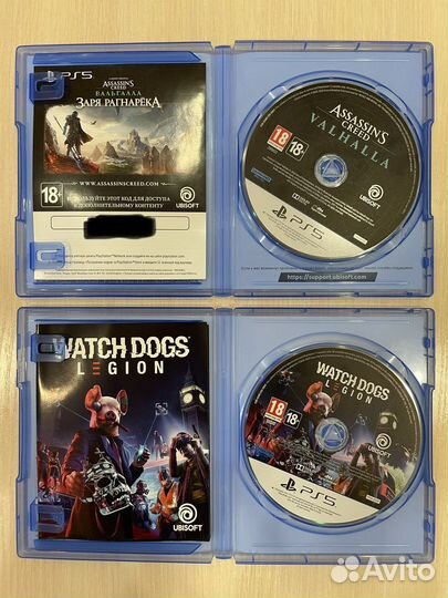 Assassin's Creed,Watch Dogs, ps4/5