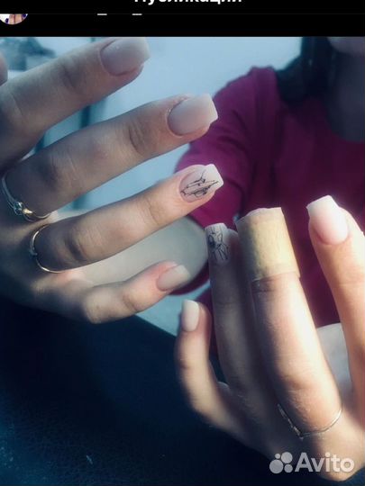 Маникюр гель лак покрытие