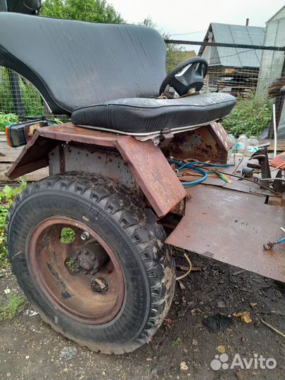 Самодельный трактор