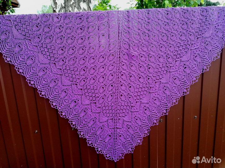 Продам вязаные платки и шали