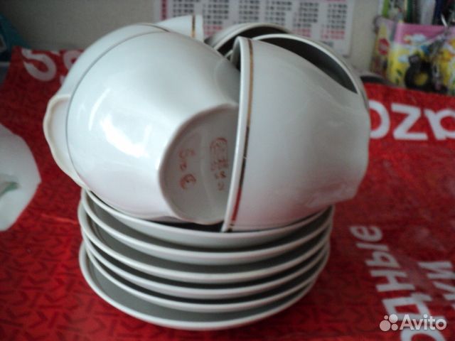 Чайный сервиз Дулево на 6 персона 3 вида