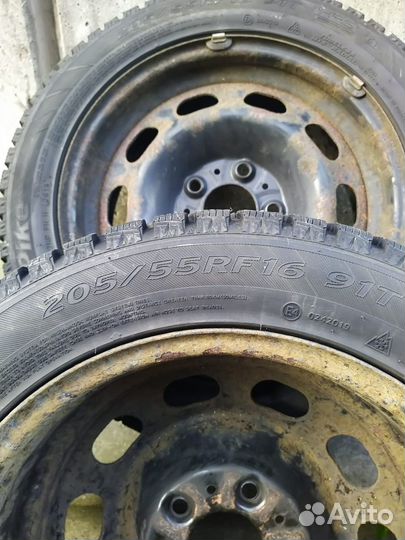 Колеса в сборе r17 зимние ранфлет для bmv