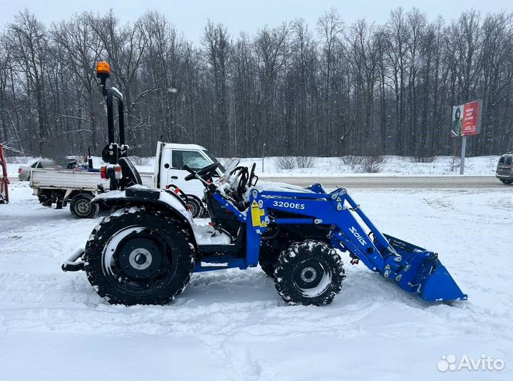 Мини-трактор SOLIS 26 TIGGER EDITION BLUE, 2023