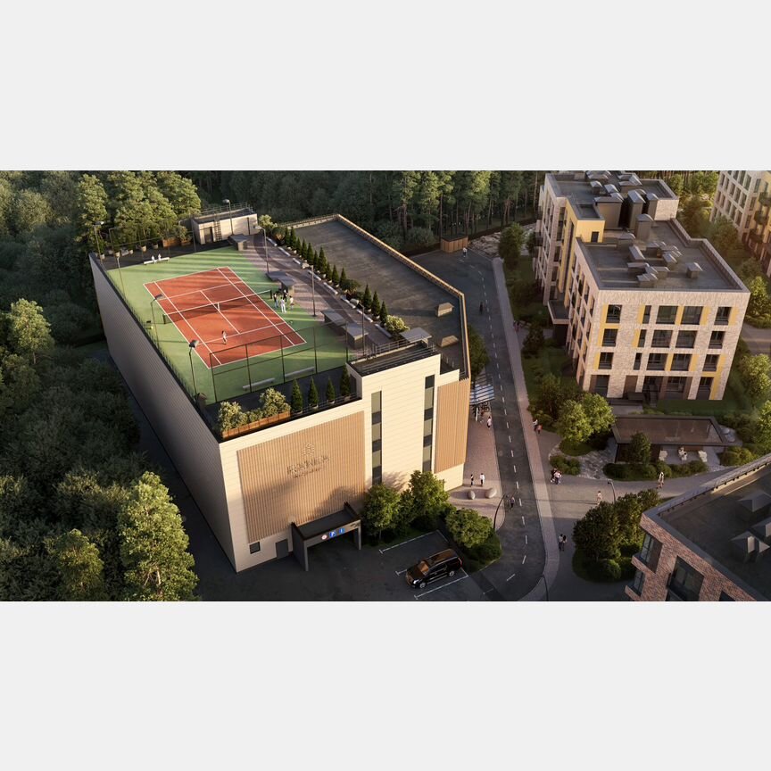 1-к. квартира, 36,6 м², 3/4 эт.