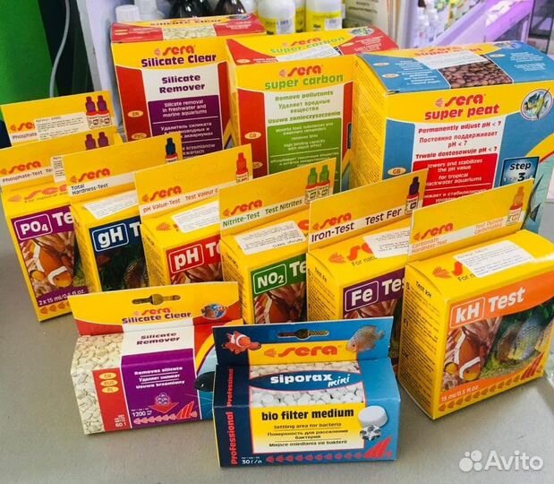 Аквариумные удобрения и средства для воды