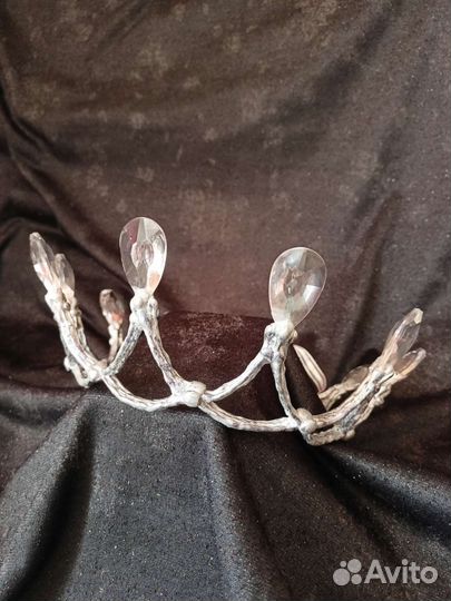 Корона Снежной Королевы (корона эльфа, феи)