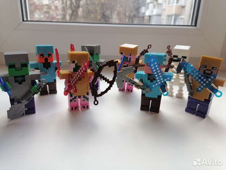 Lego-аналог персонажи Майнкрафт