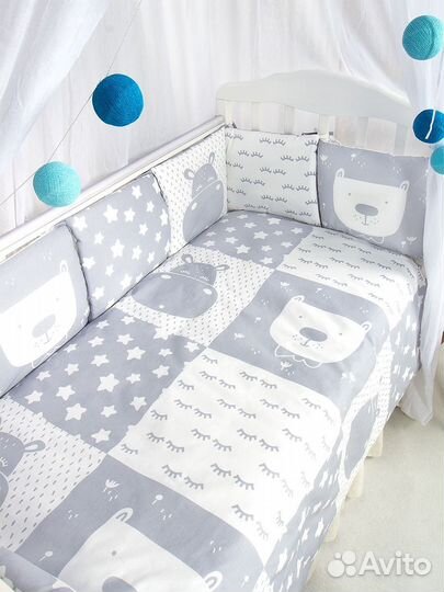 Комплект в кроватку Золотой Гусь «Baby Boo» 6 пред