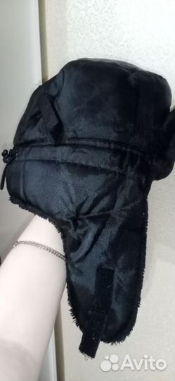 Шапка ушанка мужская