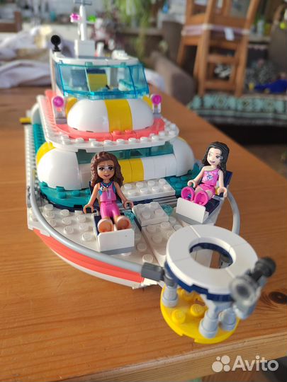 Lego friends яхта для спасательных операций