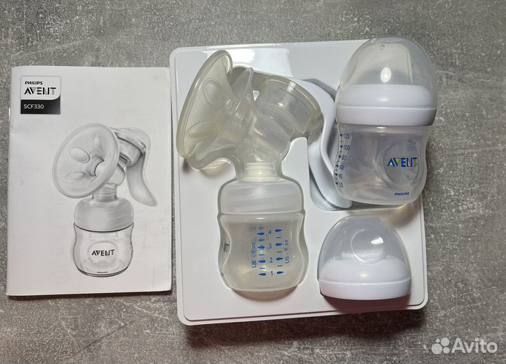 Молокоотсос philips avent ручной соски на бутылки