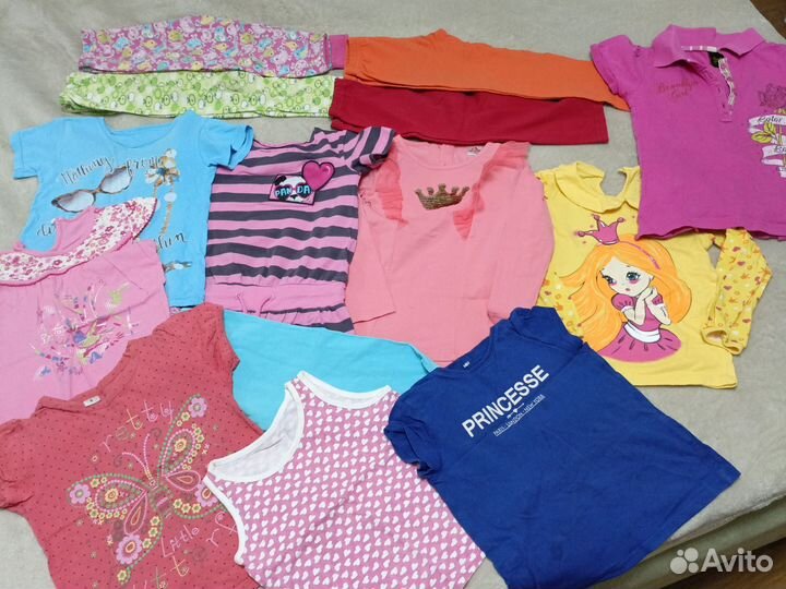 Детская одежда для девочек пакетом