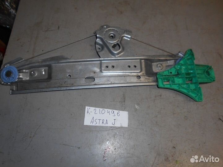 Стеклоподъемник задний левый (Opel Astra)