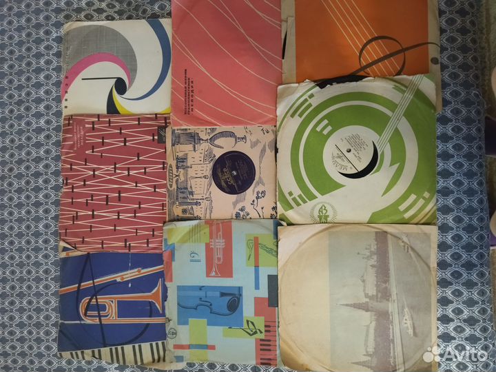 Виниловые пластинки СССР