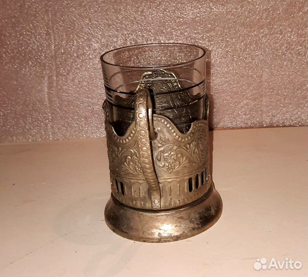 Подстаканник мельхиор СССР
