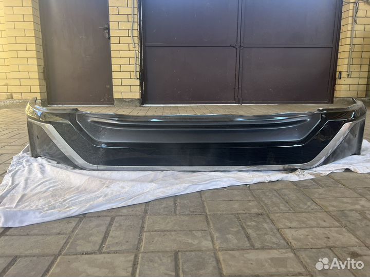 Передняя губа на land cruiser 200