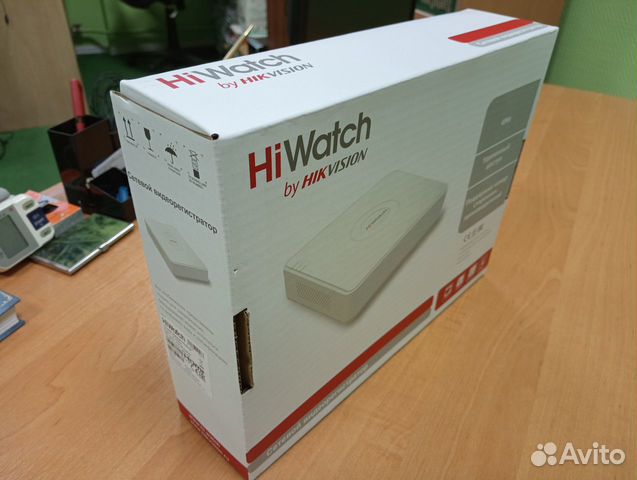 Регистратор для 8х 4Мп IP камер HiWatch DS-N208(C)