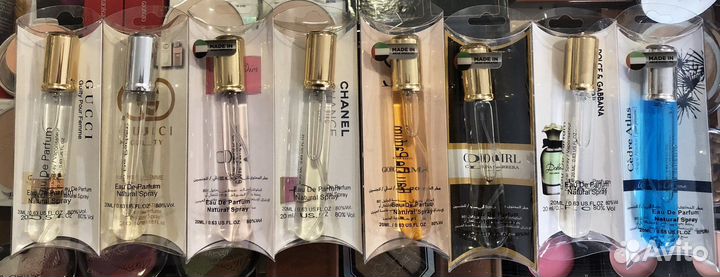 Пробники парфюмерии, духи, парфюм 20 ml и 35 ml