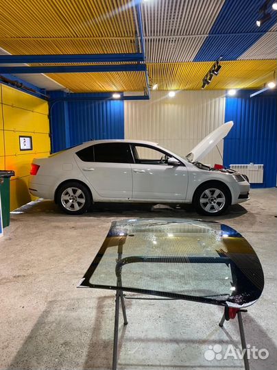 Лобовое стекло Шкода Октавия