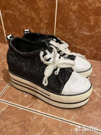 Кеды на платформе