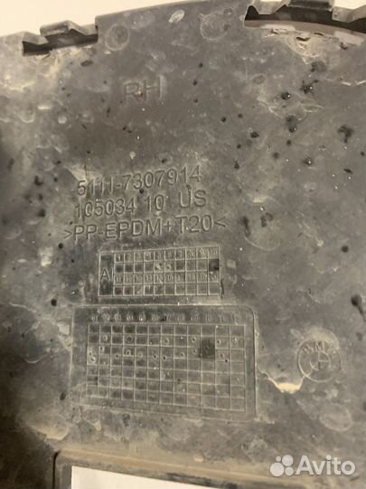 Крышка канала вентиляции правая BMW X5 F15