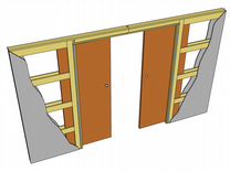 Встраиваемые двери в пенал