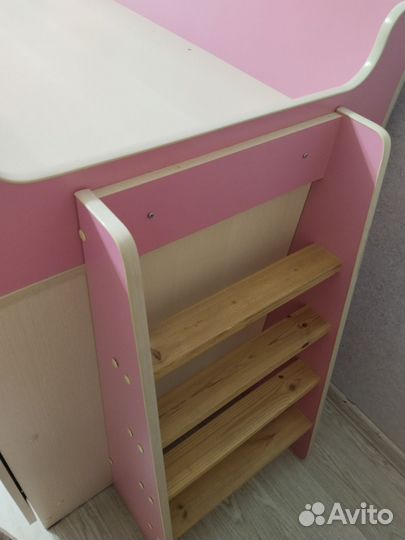 Кровать чердак для девочки