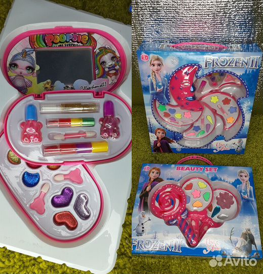 Детская косметика Frozen Большие наборы 4 модели